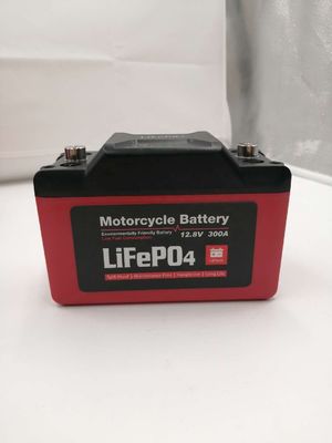 Bateria recarregável 3Ah do fosfato do lítio 300CCA 12 volts para a bateria do começo da motocicleta