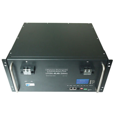 Bateria de lítio solar recarregável da central elétrica 48v do LCD Lifepo4 15S2P 200ah