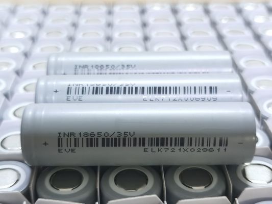 EVE 18650 Íon de lítio 3.7 V Bateria 3500mah 3C taxa de descarga 5C corrente máxima
