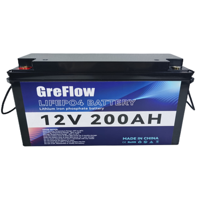 Bateria de íons de lítio 12V Energia de potência Bateria de ciclo profundo 12v 200Ah 100Ah
