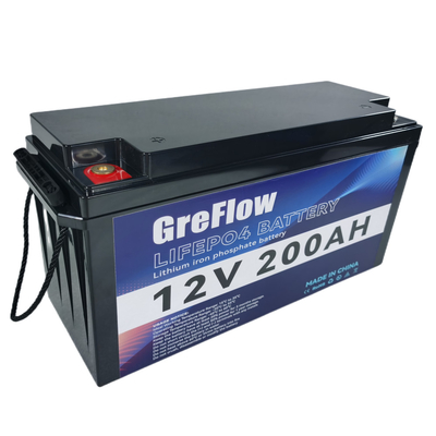 Bateria de íons de lítio 12V Energia de potência Bateria de ciclo profundo 12v 200Ah 100Ah