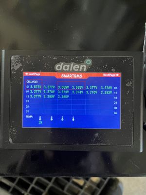 Bateria de barco elétrica de 48V 300Ah para caminhões
