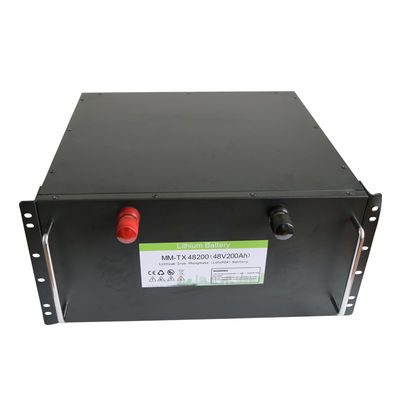 Bateria de lítio 51.2V de ROHS 48V 200Ah LifePo4 para o sistema solar do armazenamento